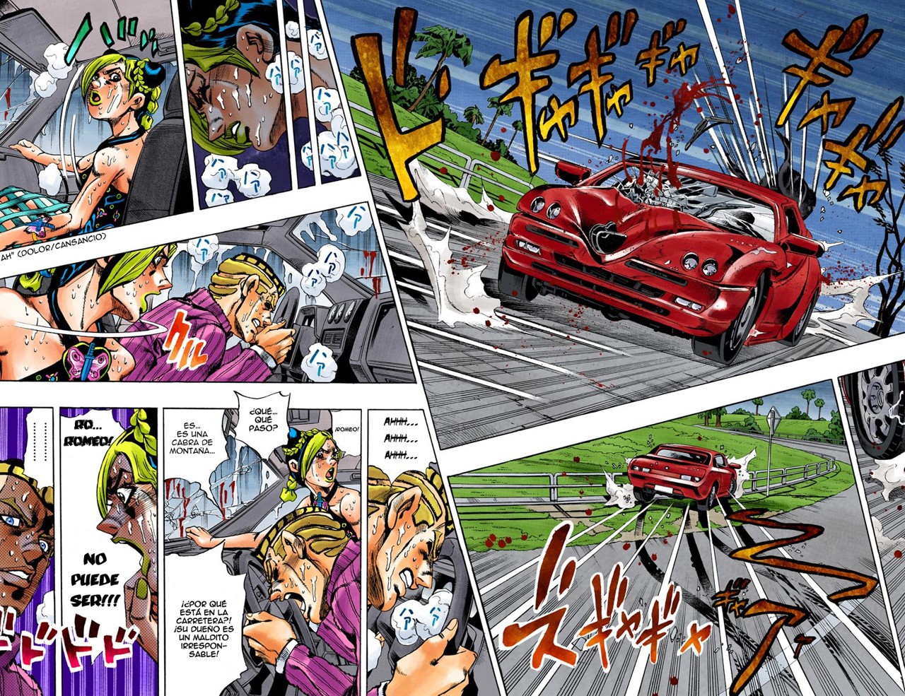Read JoJo's Bizarre Adventure Parte 6 Stone Ocean ES Manga Online
