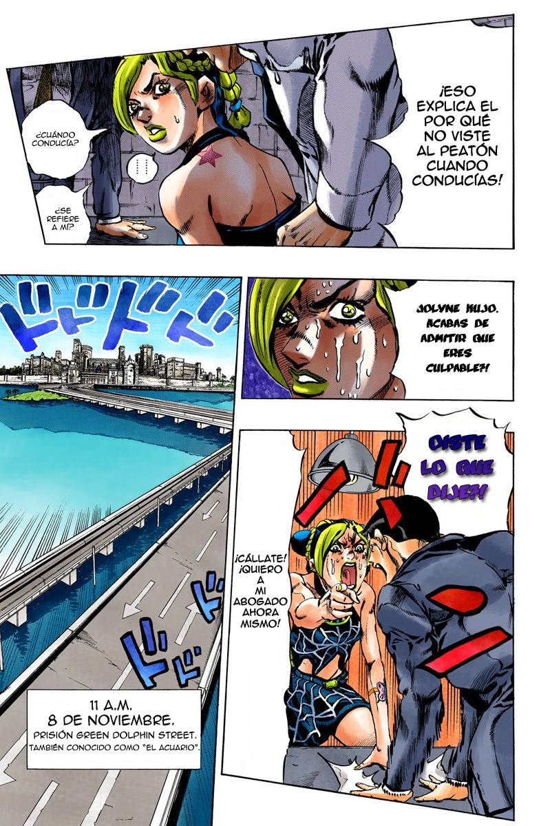 Read JoJo's Bizarre Adventure Parte 6 Stone Ocean ES Manga Online