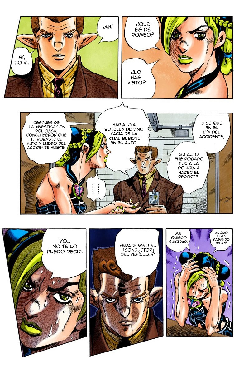 Read JoJo's Bizarre Adventure Parte 6 Stone Ocean ES Manga Online