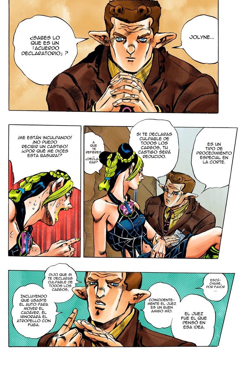 Read JoJo's Bizarre Adventure Parte 6 Stone Ocean ES Manga Online