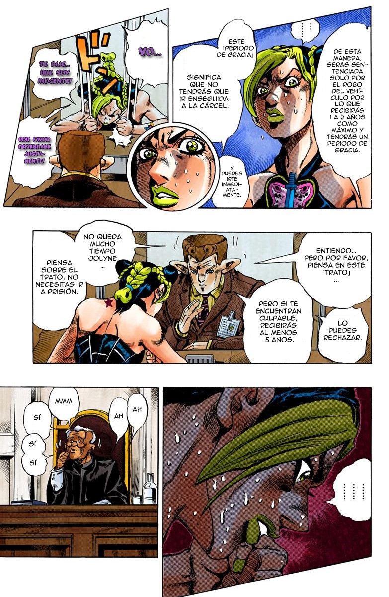 Read JoJo's Bizarre Adventure Parte 6 Stone Ocean ES Manga Online