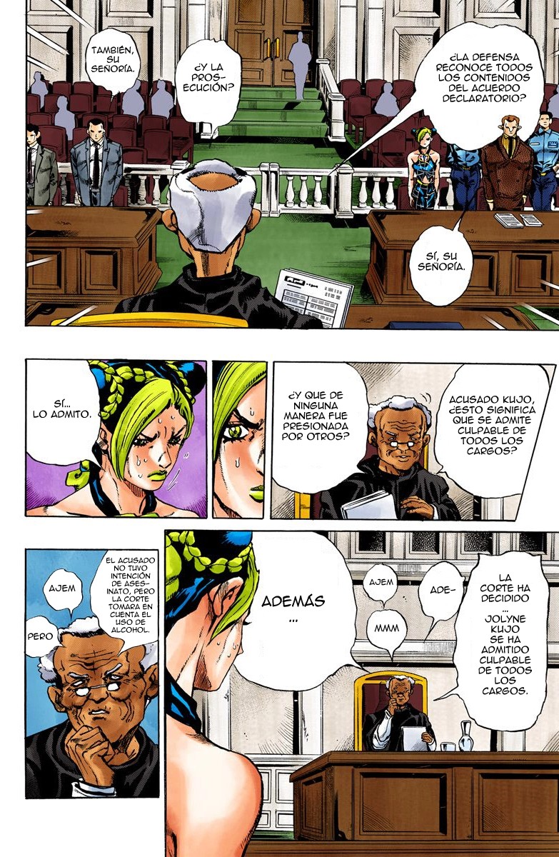 Read JoJo's Bizarre Adventure Parte 6 Stone Ocean ES Manga Online