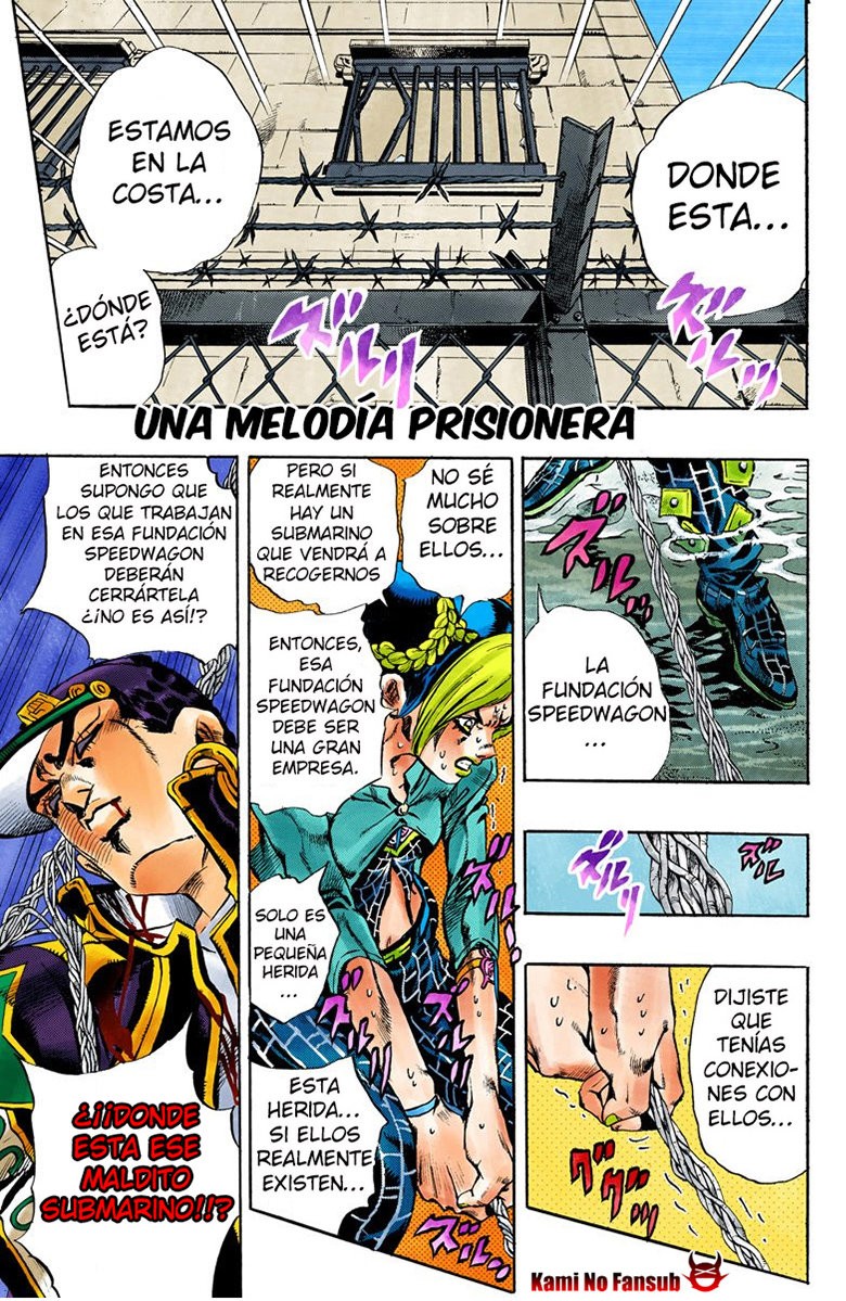 Read JoJo's Bizarre Adventure Parte 6 Stone Ocean ES Manga Online