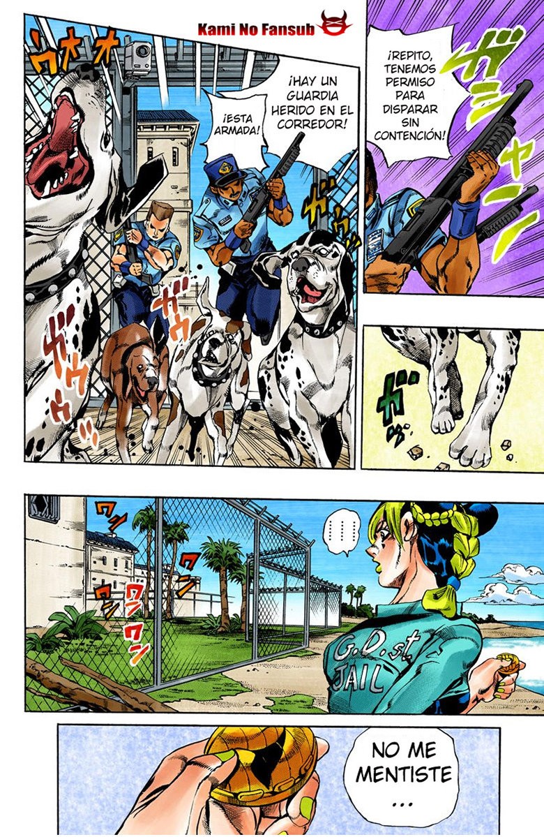 Read JoJo's Bizarre Adventure Parte 6 Stone Ocean ES Manga Online