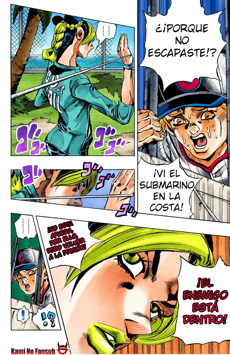 Read JoJo's Bizarre Adventure Parte 6 Stone Ocean ES Manga Online