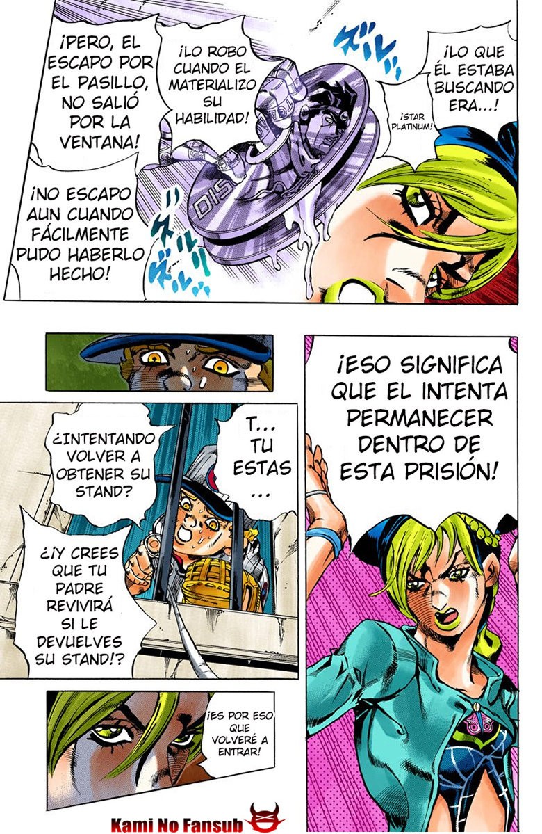 Read JoJo's Bizarre Adventure Parte 6 Stone Ocean ES Manga Online