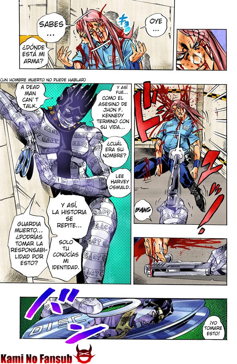 Read JoJo's Bizarre Adventure Parte 6 Stone Ocean ES Manga Online