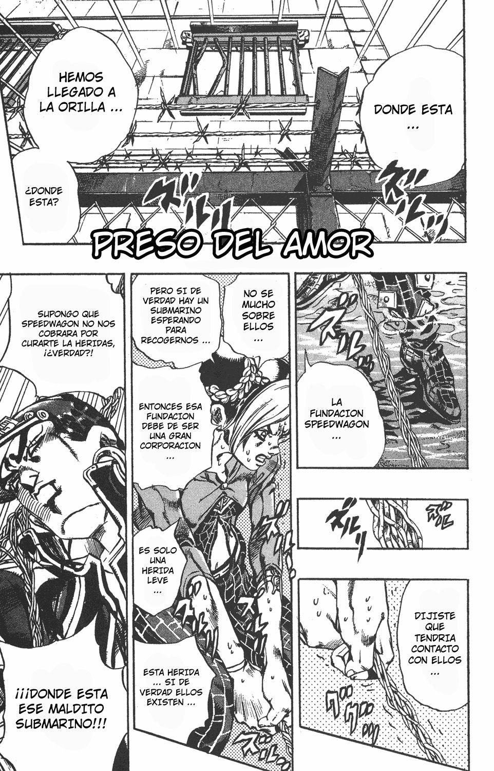 Read JoJo's Bizarre Adventure Parte 6 Stone Ocean ES Manga Online