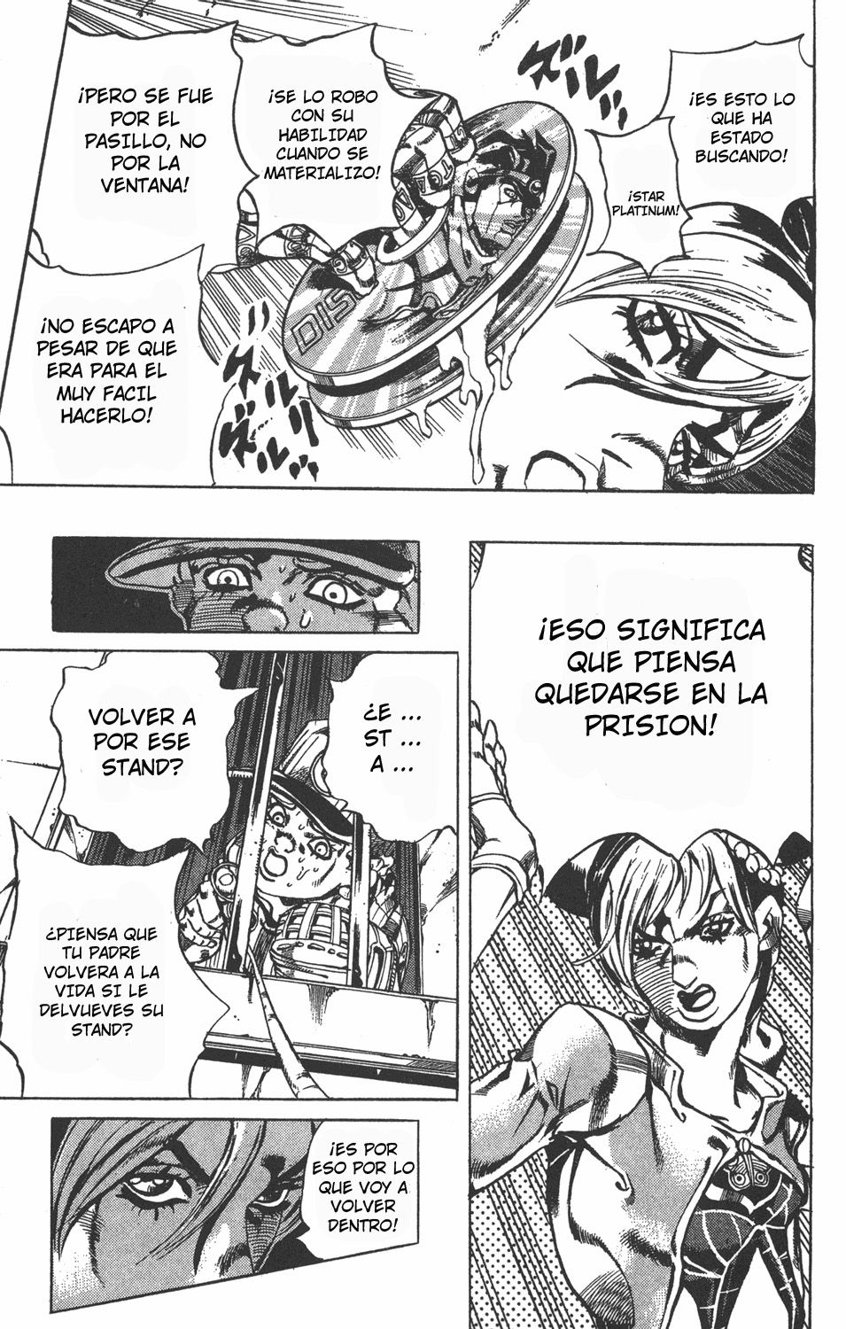 Read JoJo's Bizarre Adventure Parte 6 Stone Ocean ES Manga Online