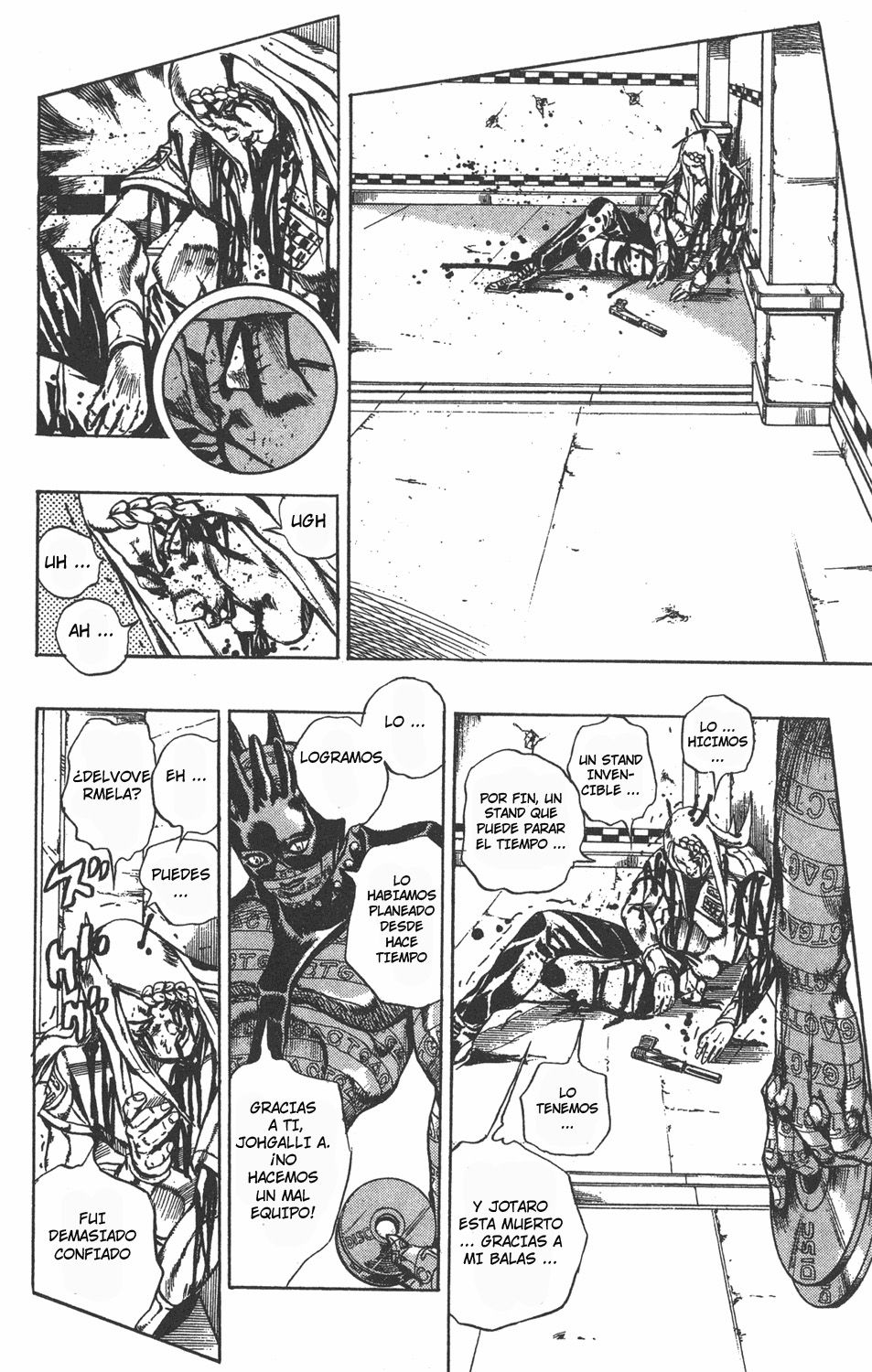 Read JoJo's Bizarre Adventure Parte 6 Stone Ocean ES Manga Online