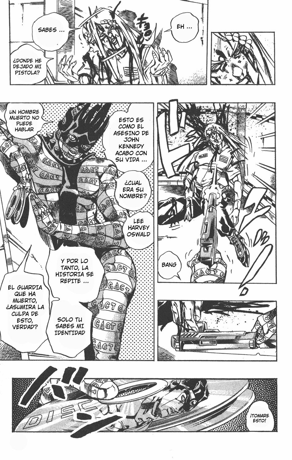 Read JoJo's Bizarre Adventure Parte 6 Stone Ocean ES Manga Online