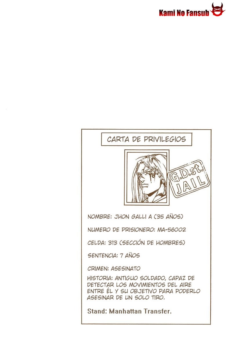 Read JoJo's Bizarre Adventure Parte 6 Stone Ocean ES Manga Online