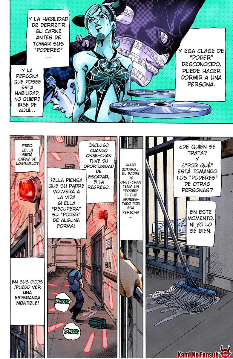 Read JoJo's Bizarre Adventure Parte 6 Stone Ocean ES Manga Online