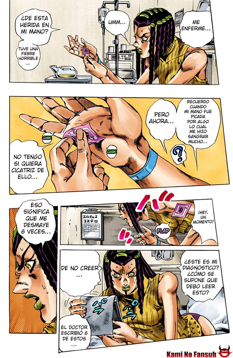 Read JoJo's Bizarre Adventure Parte 6 Stone Ocean ES Manga Online