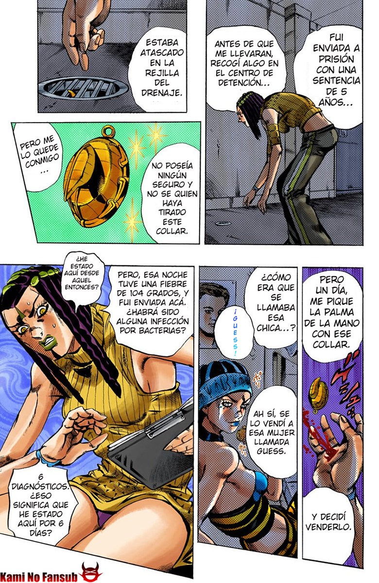 Read JoJo's Bizarre Adventure Parte 6 Stone Ocean ES Manga Online