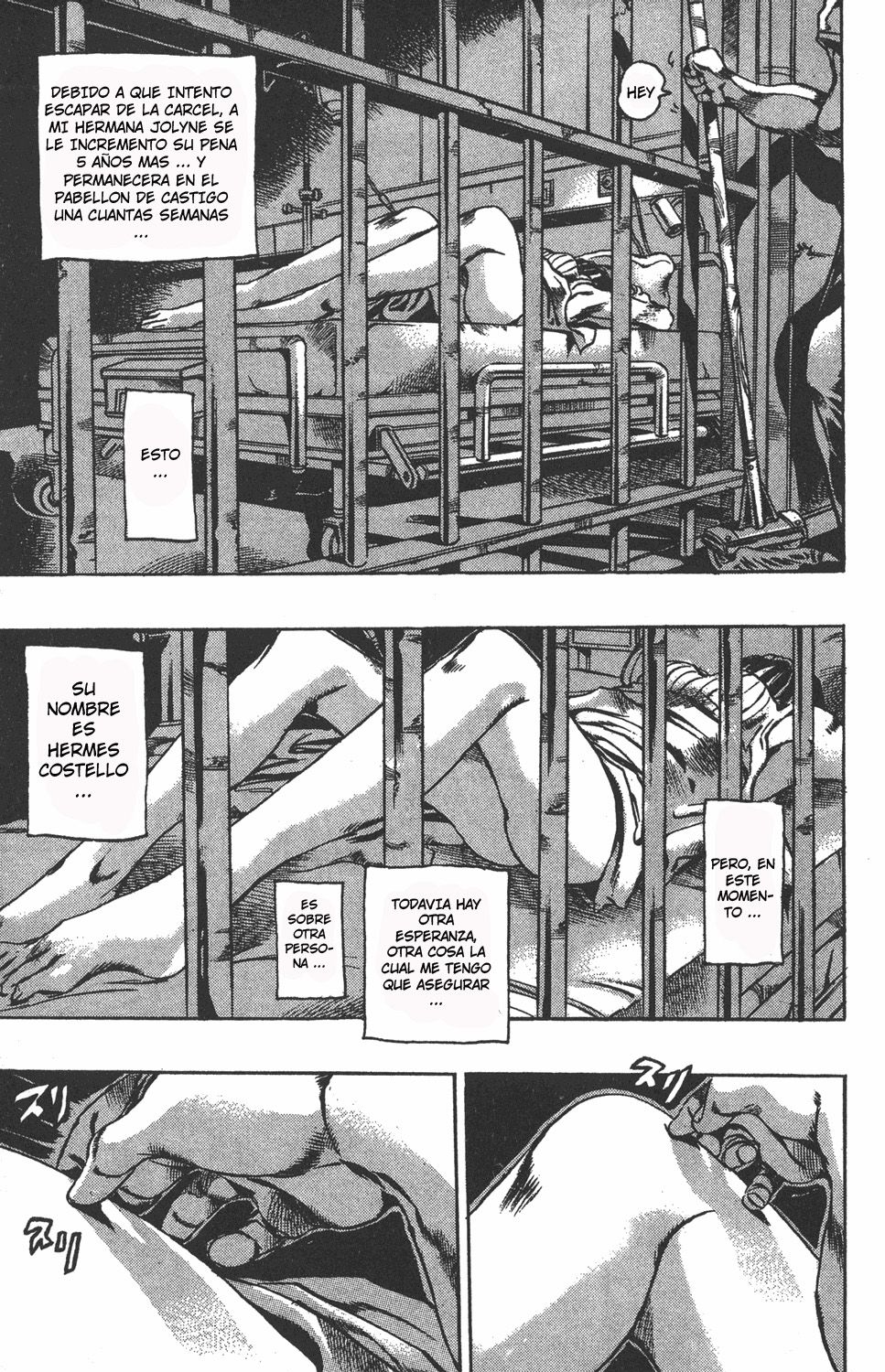 Read JoJo's Bizarre Adventure Parte 6 Stone Ocean ES Manga Online