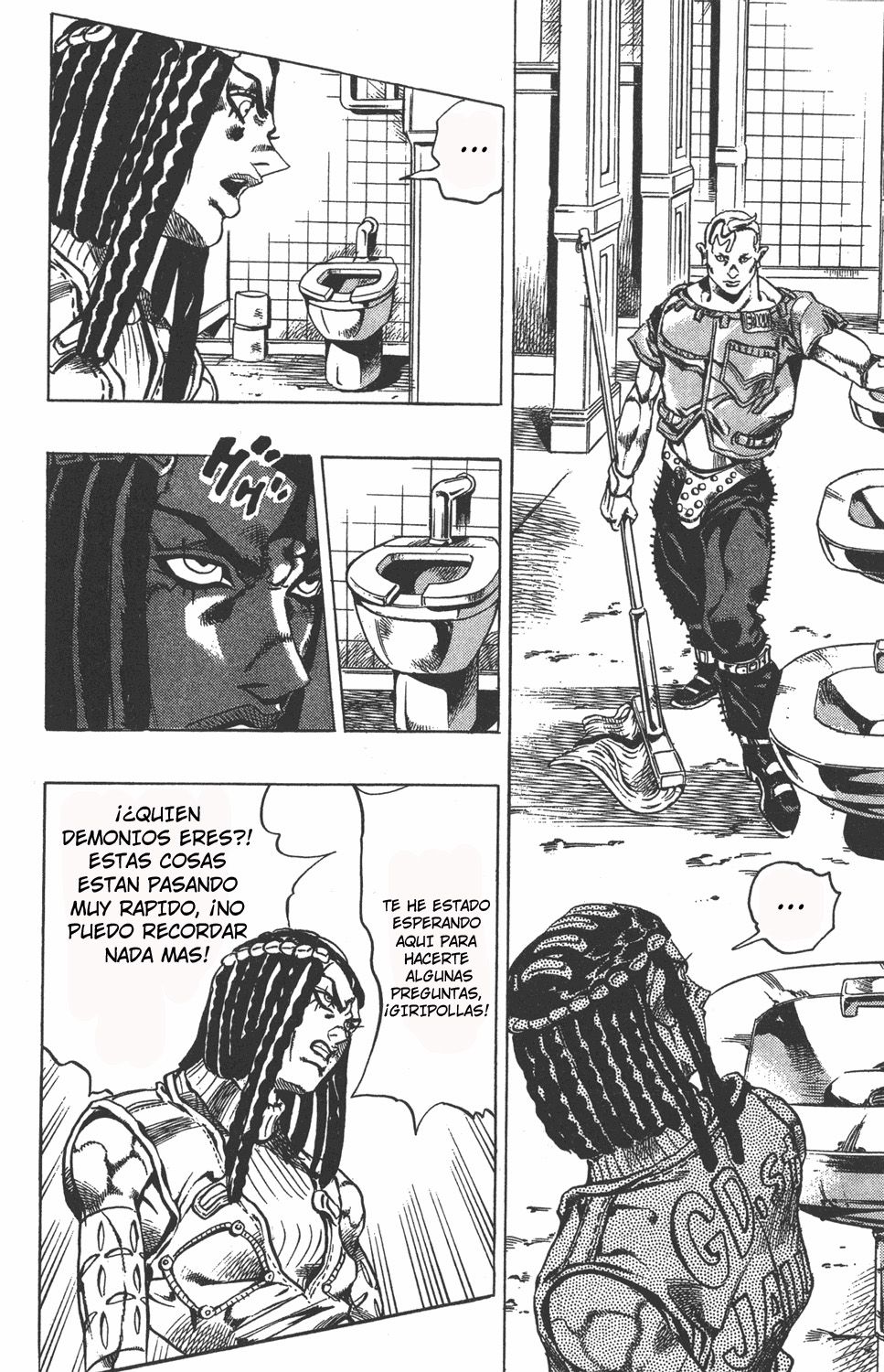 Read JoJo's Bizarre Adventure Parte 6 Stone Ocean ES Manga Online