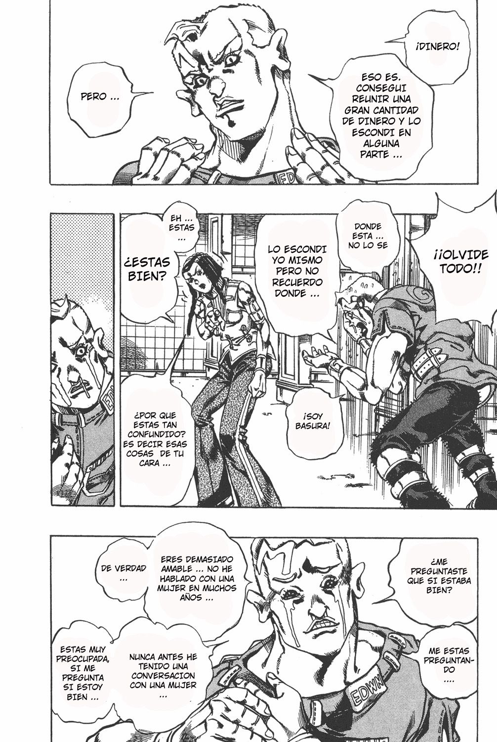 Read JoJo's Bizarre Adventure Parte 6 Stone Ocean ES Manga Online