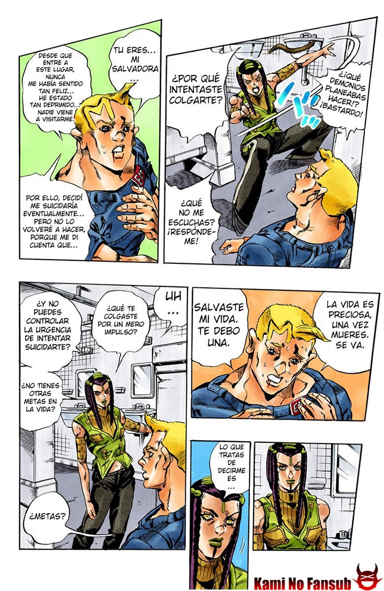 Read JoJo's Bizarre Adventure Parte 6 Stone Ocean ES Manga Online