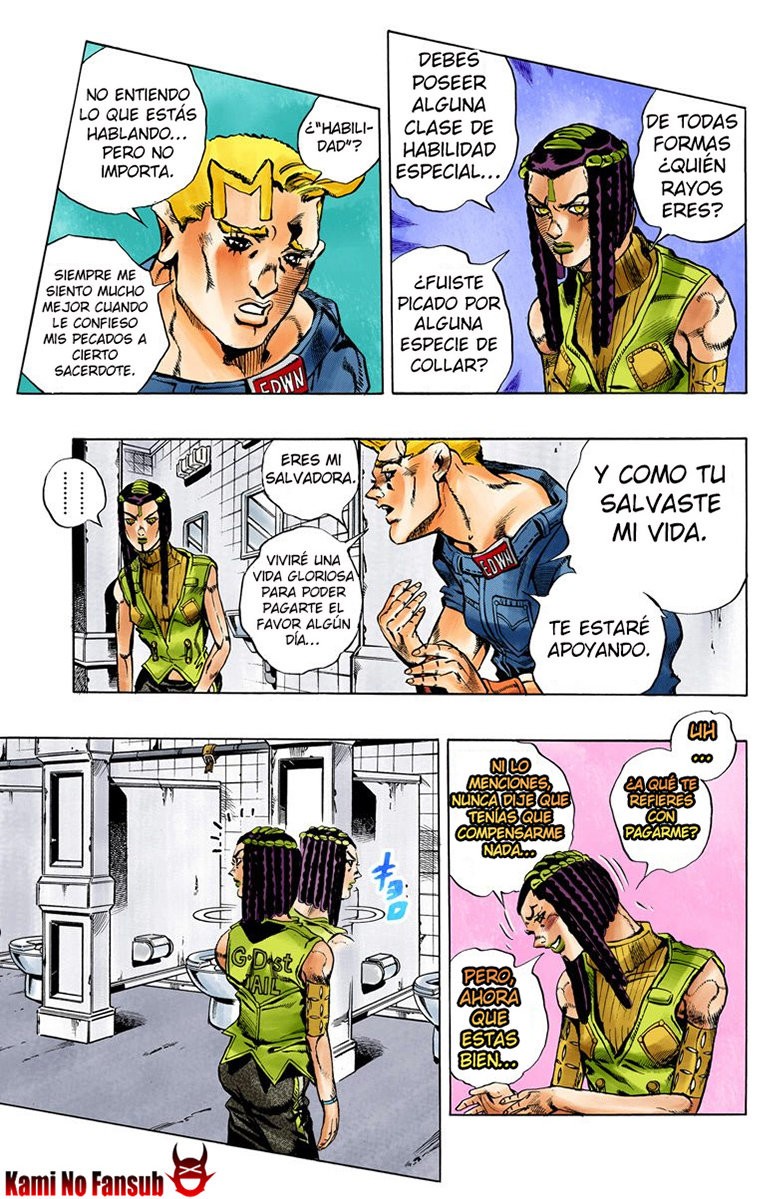 Read JoJo's Bizarre Adventure Parte 6 Stone Ocean ES Manga Online