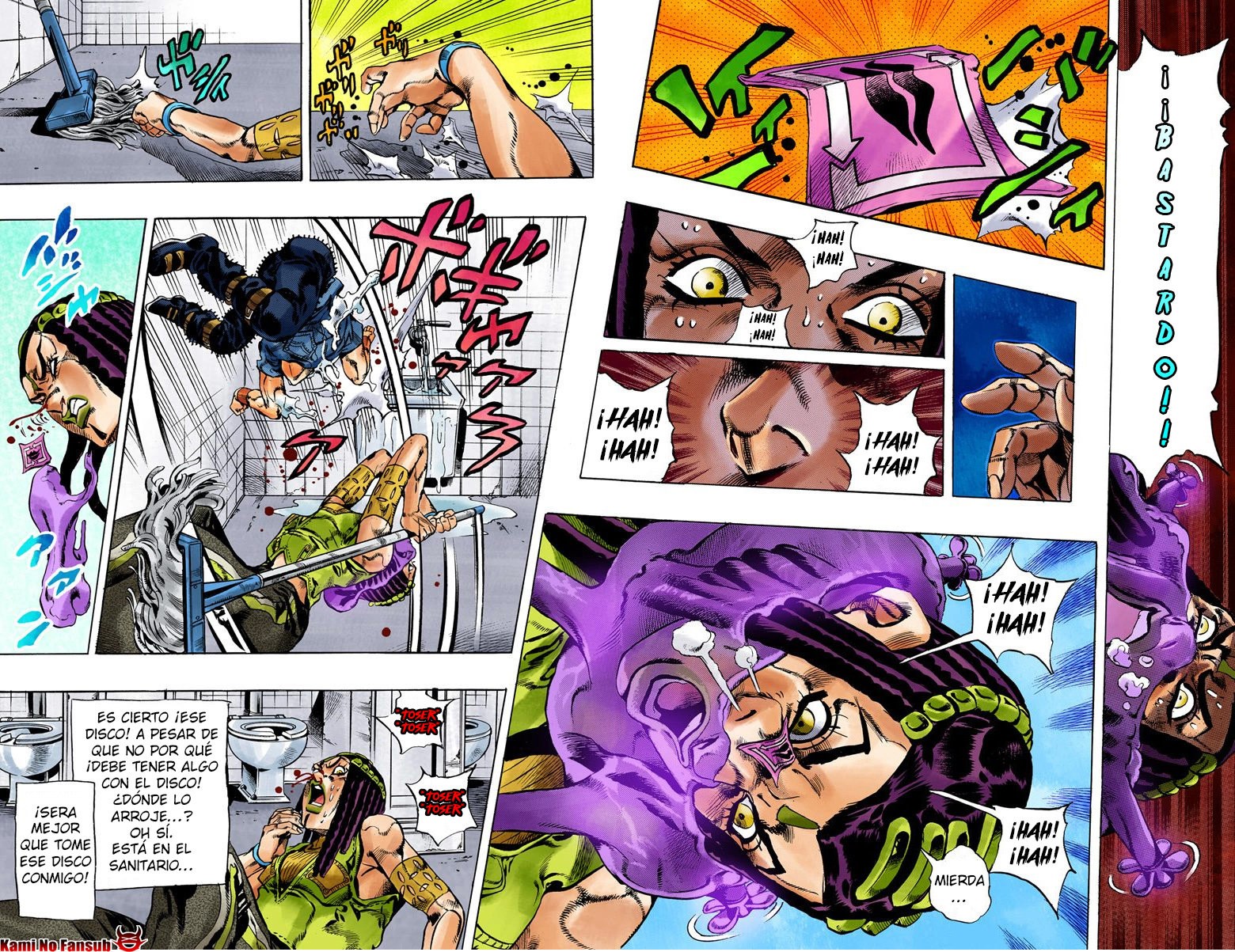 Read JoJo's Bizarre Adventure Parte 6 Stone Ocean ES Manga Online