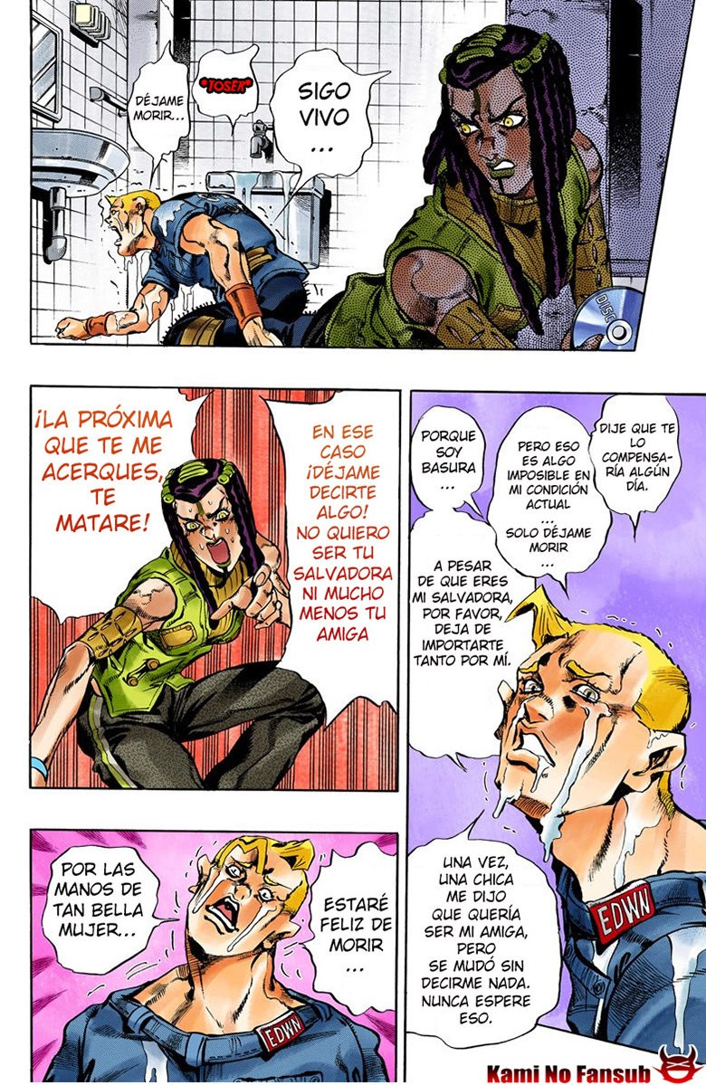 Read JoJo's Bizarre Adventure Parte 6 Stone Ocean ES Manga Online