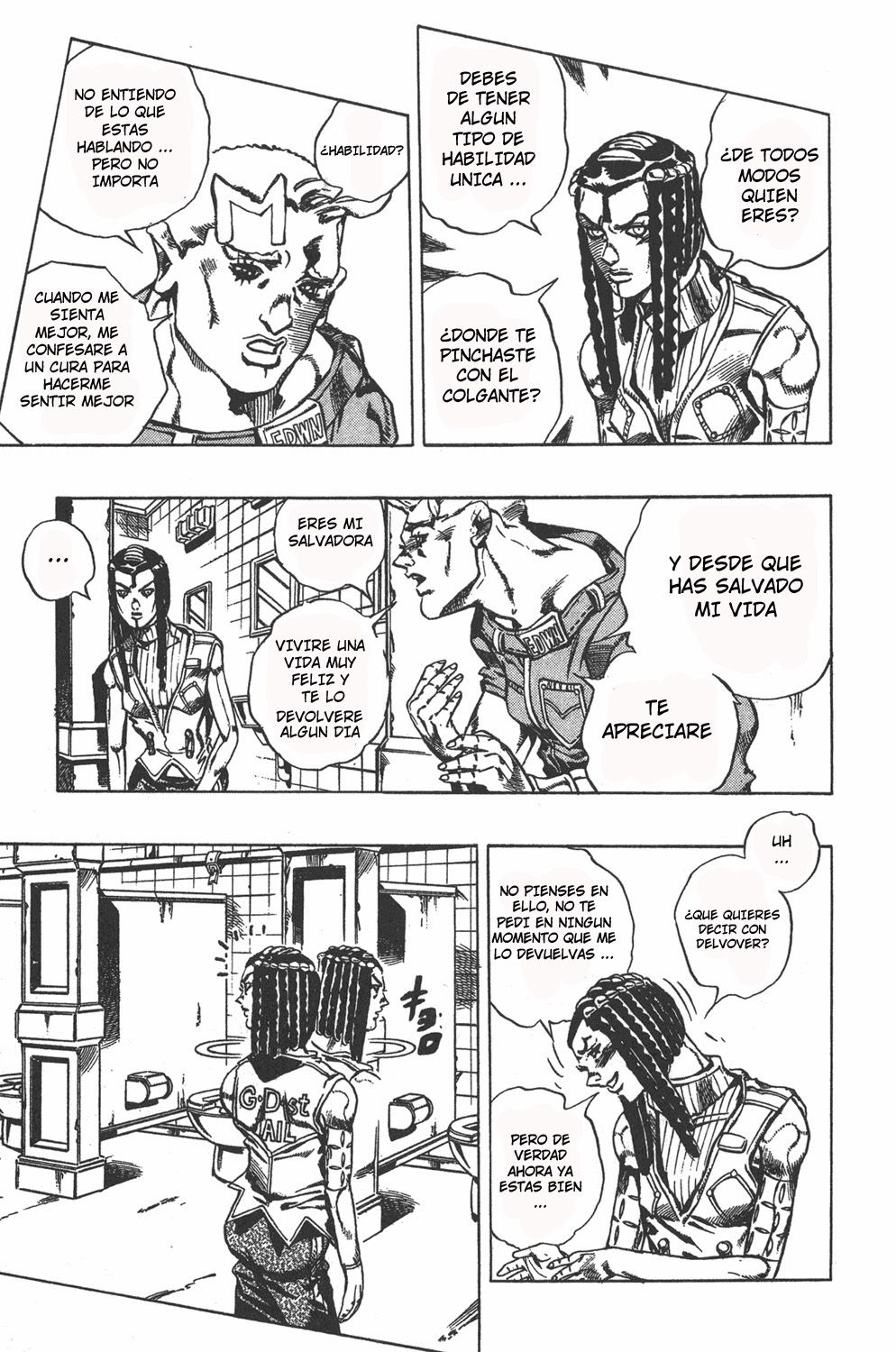 Read JoJo's Bizarre Adventure Parte 6 Stone Ocean ES Manga Online