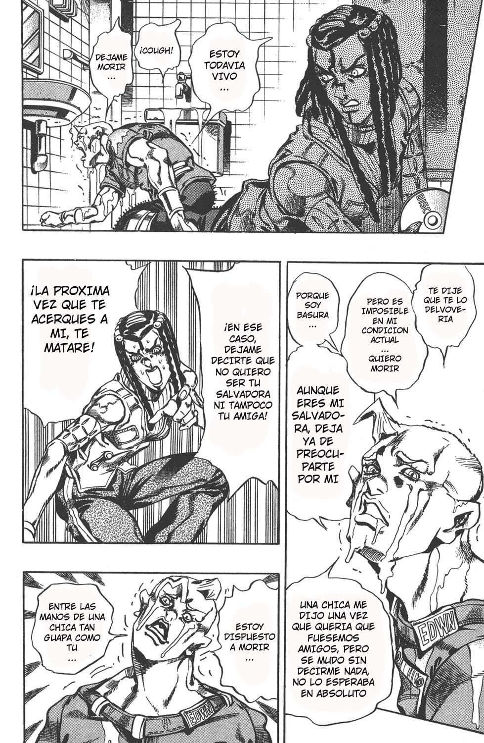 Read JoJo's Bizarre Adventure Parte 6 Stone Ocean ES Manga Online