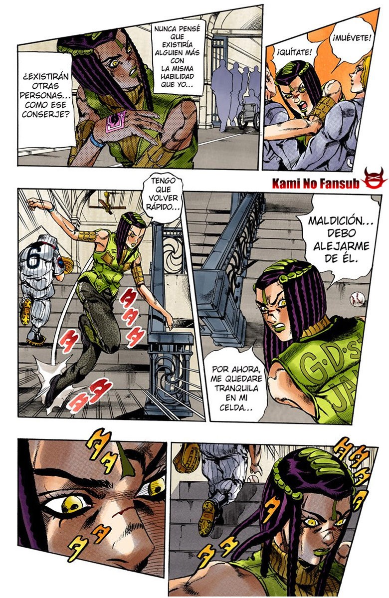 Read JoJo's Bizarre Adventure Parte 6 Stone Ocean ES Manga Online