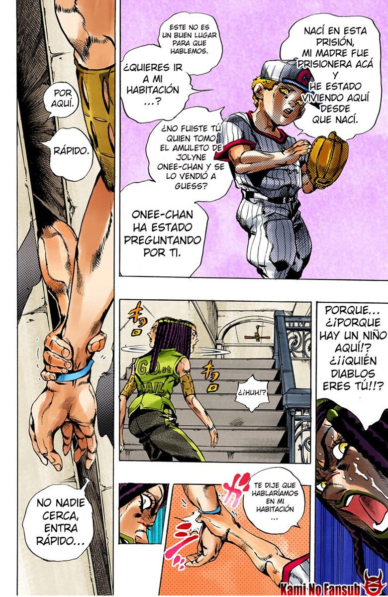 Read JoJo's Bizarre Adventure Parte 6 Stone Ocean ES Manga Online