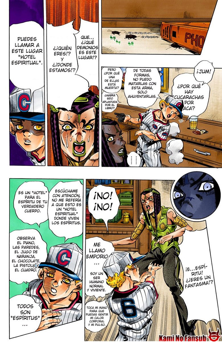 Read JoJo's Bizarre Adventure Parte 6 Stone Ocean ES Manga Online
