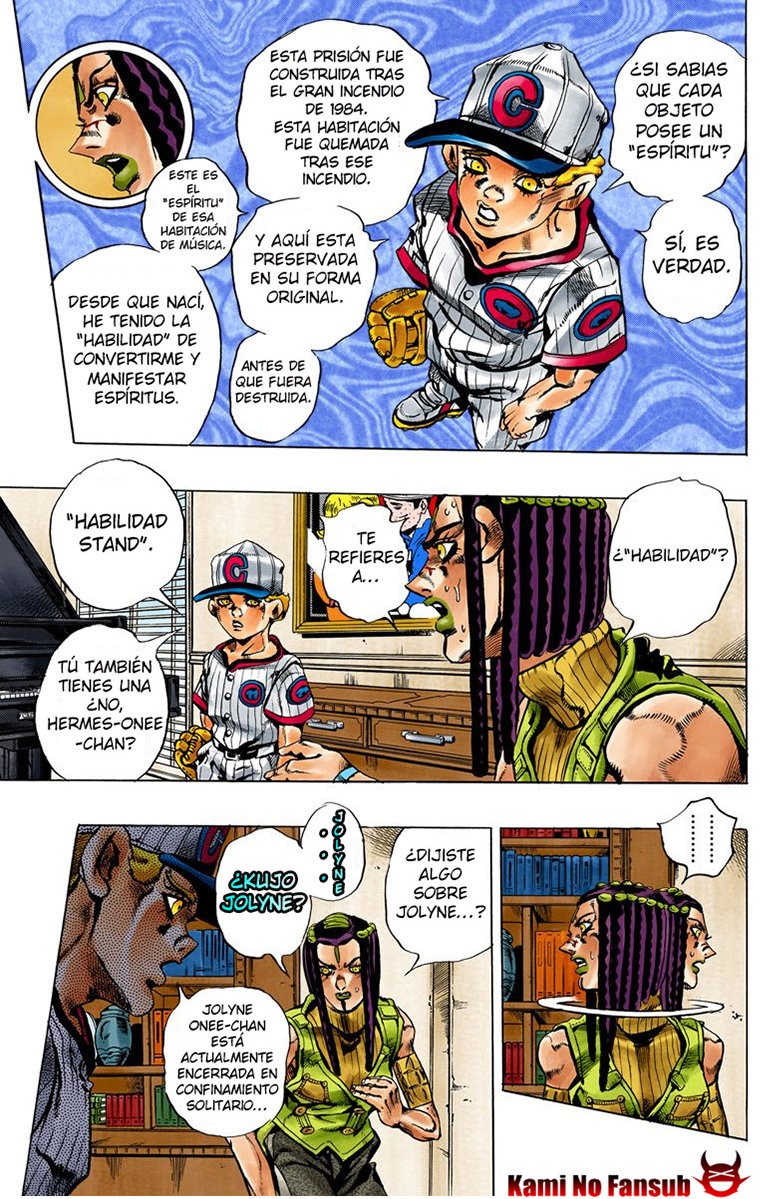 Read JoJo's Bizarre Adventure Parte 6 Stone Ocean ES Manga Online