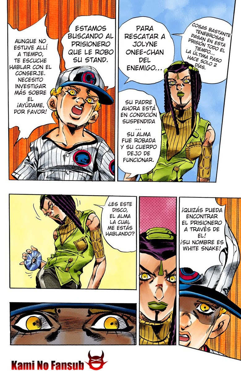Read JoJo's Bizarre Adventure Parte 6 Stone Ocean ES Manga Online