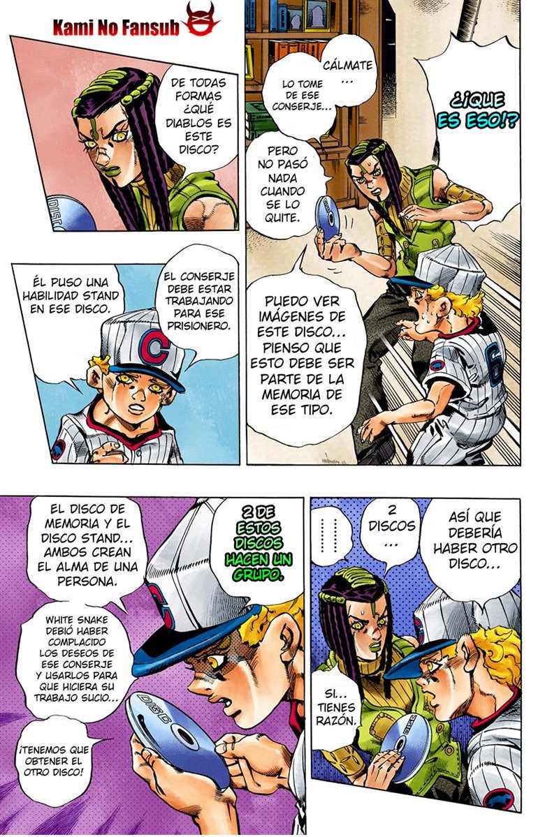 Read JoJo's Bizarre Adventure Parte 6 Stone Ocean ES Manga Online