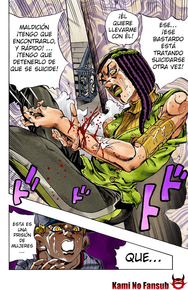 Read JoJo's Bizarre Adventure Parte 6 Stone Ocean ES Manga Online
