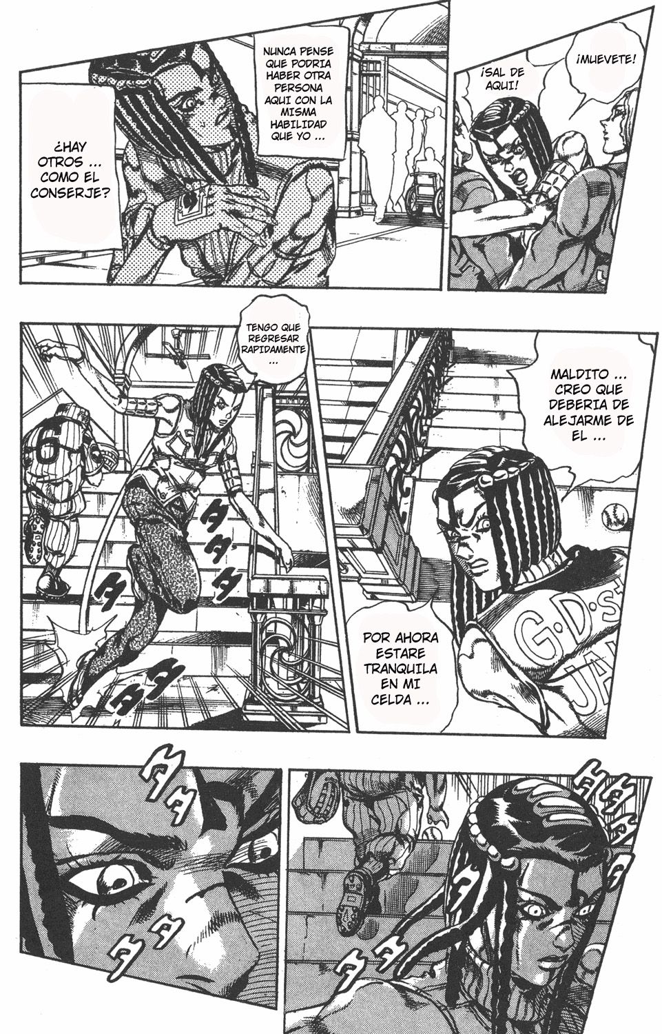 Read JoJo's Bizarre Adventure Parte 6 Stone Ocean ES Manga Online