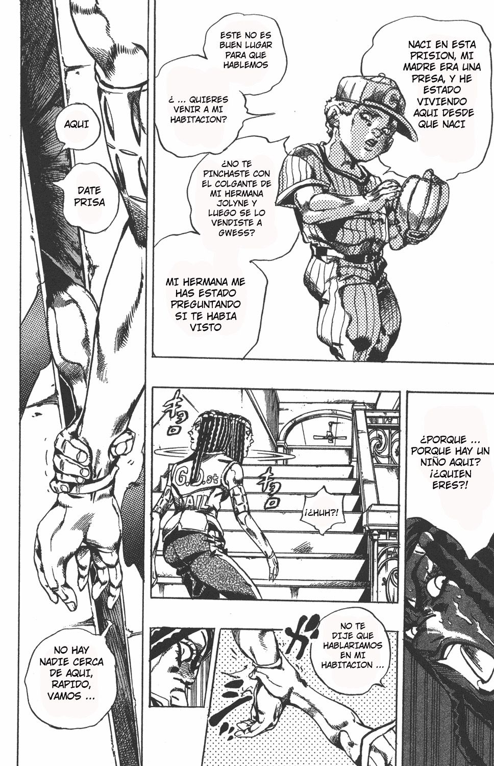 Read JoJo's Bizarre Adventure Parte 6 Stone Ocean ES Manga Online