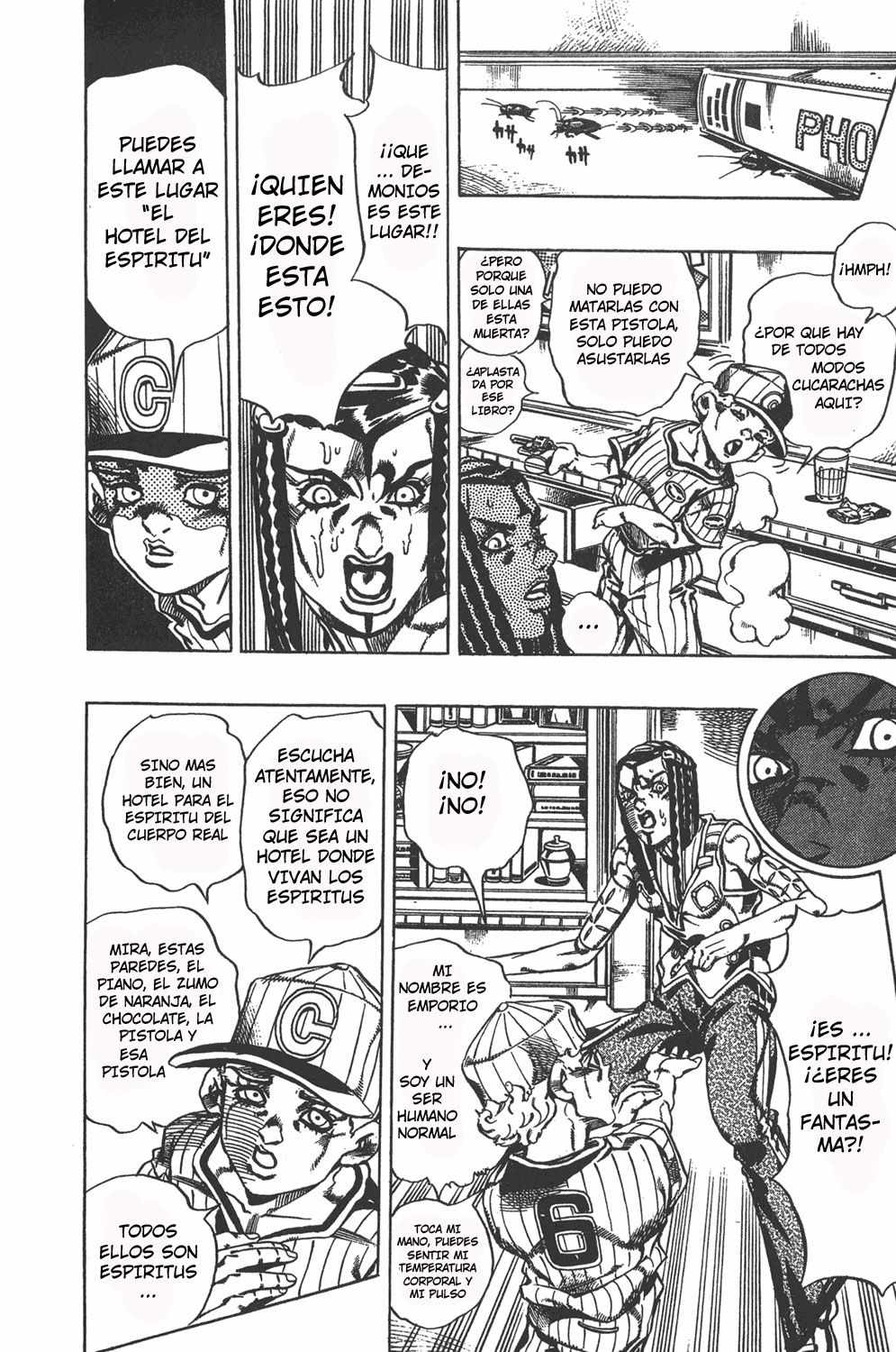 Read JoJo's Bizarre Adventure Parte 6 Stone Ocean ES Manga Online