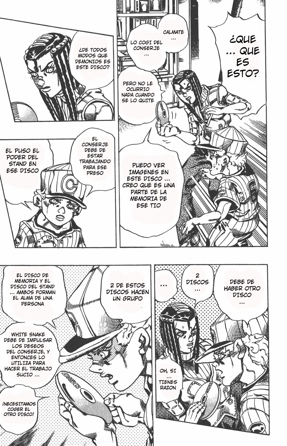 Read JoJo's Bizarre Adventure Parte 6 Stone Ocean ES Manga Online