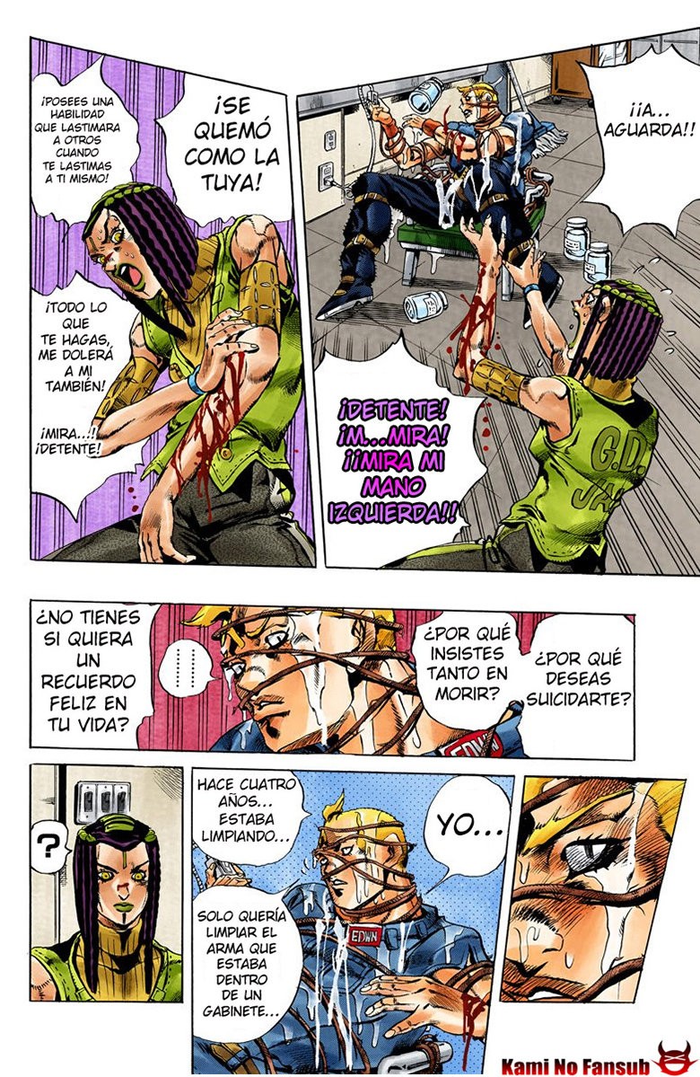 Read JoJo's Bizarre Adventure Parte 6 Stone Ocean ES Manga Online
