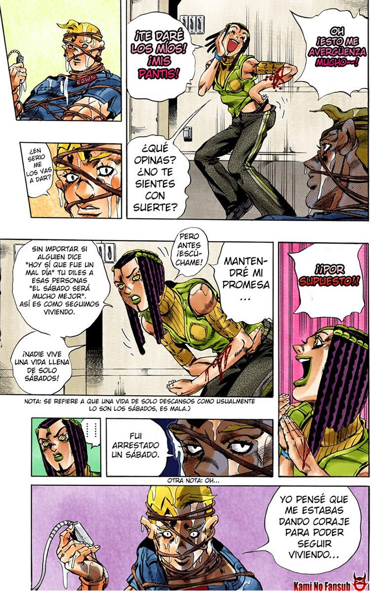 Read JoJo's Bizarre Adventure Parte 6 Stone Ocean ES Manga Online
