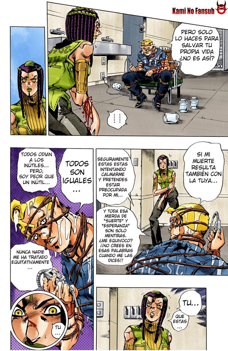 Read JoJo's Bizarre Adventure Parte 6 Stone Ocean ES Manga Online