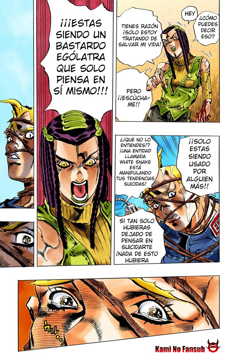Read JoJo's Bizarre Adventure Parte 6 Stone Ocean ES Manga Online
