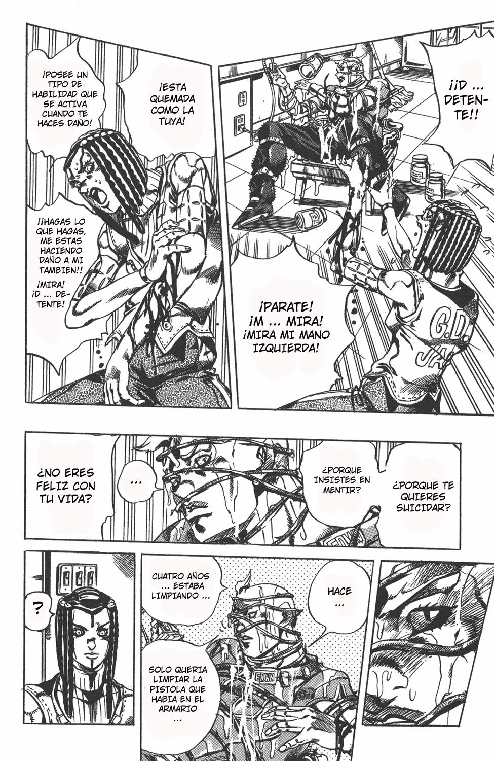 Read JoJo's Bizarre Adventure Parte 6 Stone Ocean ES Manga Online