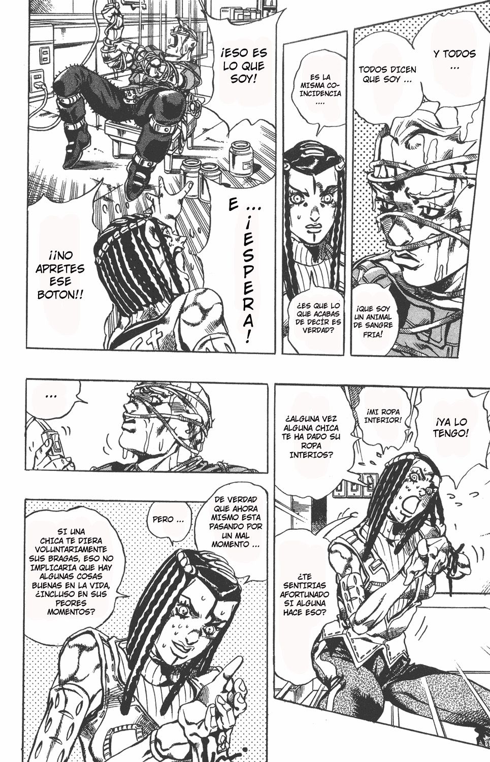 Read JoJo's Bizarre Adventure Parte 6 Stone Ocean ES Manga Online