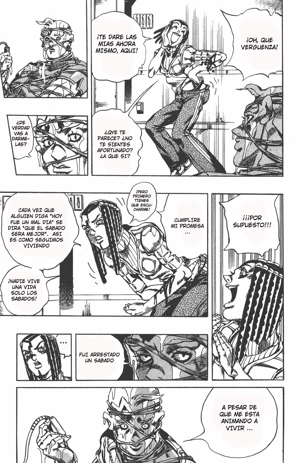 Read JoJo's Bizarre Adventure Parte 6 Stone Ocean ES Manga Online