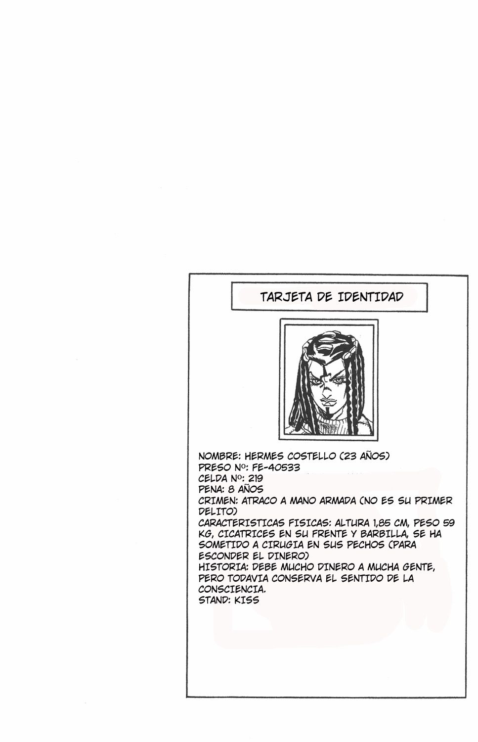 Read JoJo's Bizarre Adventure Parte 6 Stone Ocean ES Manga Online