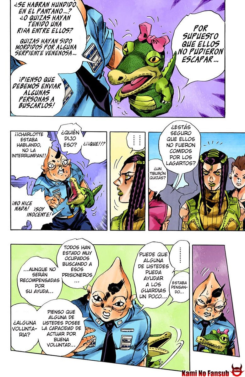 Read JoJo's Bizarre Adventure Parte 6 Stone Ocean ES Manga Online