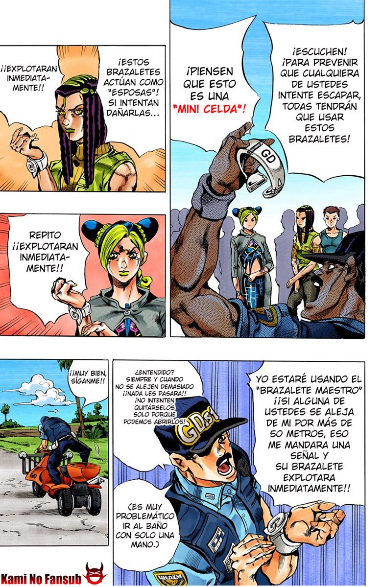 Read JoJo's Bizarre Adventure Parte 6 Stone Ocean ES Manga Online