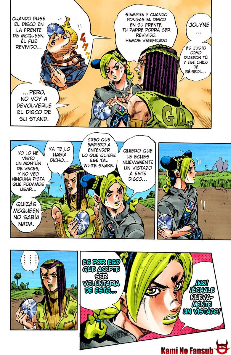 Read JoJo's Bizarre Adventure Parte 6 Stone Ocean ES Manga Online